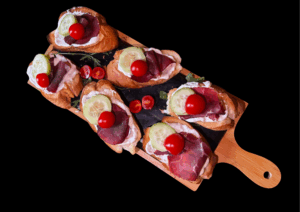 Brusketi sa pršutom